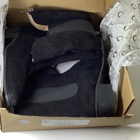 Journee Collection Womens Celesst Stacked Heel Riding Boots - Picture 7 of 8